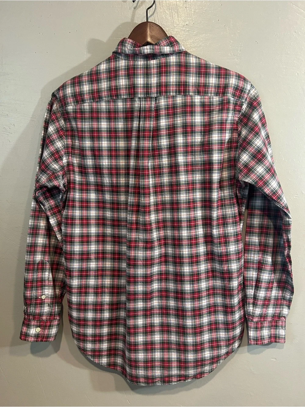 Polo Ralph Lauren green fabric